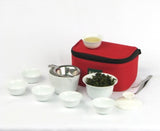 Travel White Gaiwan Set