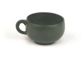 Green Clay Handled Cup