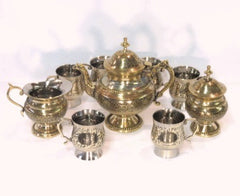 Maharajah Brass Chai Set